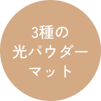 3種の光パウダー マット